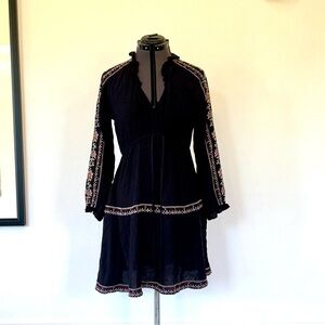 NWT Black American Eagle boho dress size medium